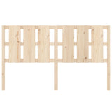 Bed Headboard 185.5 cm Solid Wood Pine - Top-Down View