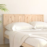 Bed Headboard 155.5 cm Solid Wood Pine - Side View