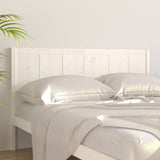 Bed Headboard White 155.5 cm Solid Wood Pine