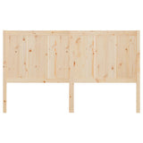 Bed Headboard 185.5 cm Solid Pine Wood