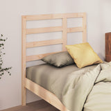 Bed Headboard 96 cm Solid Wood Pine - Side View