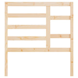Bed Headboard 96 cm Solid Wood Pine - Top-Down View
