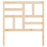 Bed Headboard 96 cm Solid Wood Pine - Top-Down View
