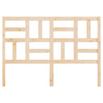 Bed Headboard 141 cm Solid Wood Pine