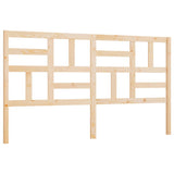 Bed Headboard 186 cm Solid Wood Pine
