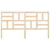 Bed Headboard 186 cm Solid Wood Pine