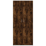 Wardrobe Smoked Oak 80x52x180 cm Engineered Wood