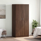 Wardrobe Brown Oak 80x52x180 cm Engineered Wood