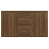 Sideboard Brown Oak 120x36x69 cm Engineered Wood - 45-Degree Angle