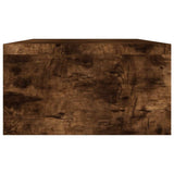 Monitor Stand Smoked Oak 100x24x13 cm Engineered Wood