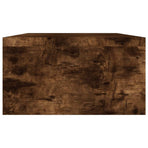Monitor Stand Smoked Oak 100x24x13 cm Engineered Wood