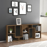 Book Cabinet Brown Oak 67x24x161 cm Engineered Wood - Extra Image