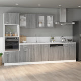 Sink Bottom Cabinet Lyon Grey Sonoma 80x46x81.5 cm Engineered Wood
