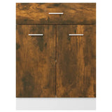 Drawer Bottom Cabinet Lyon Smoked Oak 60x46x81.5 cm Engineered Wood
