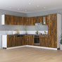 Drawer Bottom Cabinet "Lyon" Smoked Oak 60x46x81.5 cm