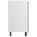 Drawer Bottom Cabinet "Lyon" Grey Sonoma 60x46x81.5 cm