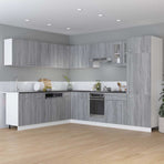 Drawer Bottom Cabinet "Lyon" Grey Sonoma 60x46x81.5 cm