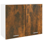 Hanging Cabinet Lyon Smoked Oak 80x31x60 cm Engineered Wood