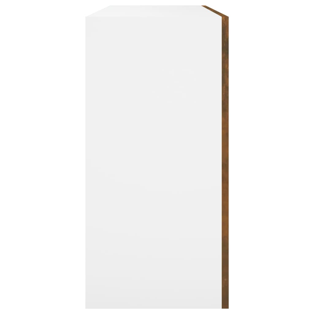 Hanging Cabinet Lyon Smoked Oak 80x31x60 cm Engineered Wood
