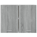 Hanging Cabinet Lyon Grey Sonoma 80x31x60 cm Engineered Wood