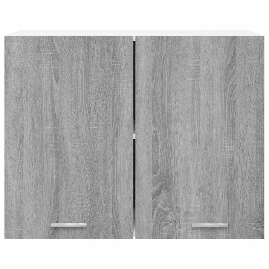 Hanging Cabinet Lyon Grey Sonoma 80x31x60 cm Engineered Wood