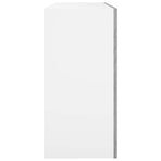 Hanging Cabinet Lyon Grey Sonoma 80x31x60 cm Engineered Wood