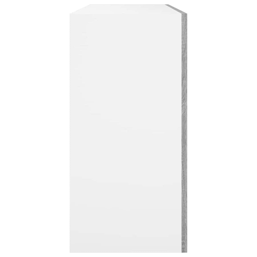 Hanging Cabinet Lyon Grey Sonoma 80x31x60 cm Engineered Wood