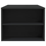 Coffee Table Black 102x55x42 cm Engineered Wood