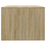 Coffee Table Sonoma Oak 102x55x42 cm Engineered Wood - Low Angle