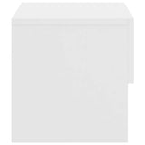 Wall-mounted Bedside Cabinet White