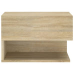 Wall-mounted Bedside Cabinets 2 pcs Sonoma Oak