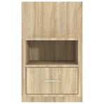 Wall-mounted Bedside Cabinet Sonoma Oak