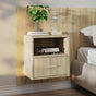 Wall-mounted Bedside Cabinet Sonoma Oak