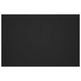 Bed Headboard Black 120 cm Engineered Wood - 45-Degree Angle