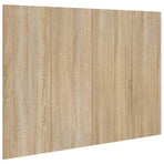 Bed Headboard Sonoma Oak 120 cm Engineered Wood