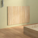 Bed Headboard Sonoma Oak 120x1.5x80 cm Engineered Wood - Top-Down View