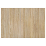 Bed Headboard Sonoma Oak 120x1.5x80 cm Engineered Wood