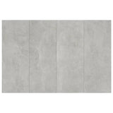 Bed Headboard Concrete Grey 120x1.5x80 cm Engineered Wood