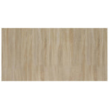 Bed Headboard Sonoma Oak 160 cm Engineered Wood - Top-Down View