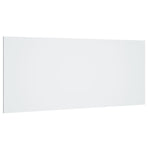 Bed Headboard White 200 cm Engineered Wood