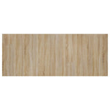 Bed Headboard Sonoma Oak 200x1.5x80 cm Engineered Wood - Top-Down View