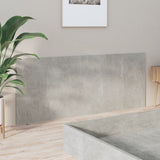 Bed Headboard Concrete Grey 200 cm Engineered Wood