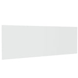 Wall Headboard White 240 cm Engineered Wood