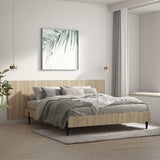 Wall Headboard Sonoma Oak 240 cm Engineered Wood