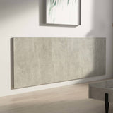 Wall Headboard Concrete Grey 240 cm Engineered Wood - Top-Down View