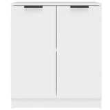 Sideboard White 60x30x70 cm Engineered Wood - Side View