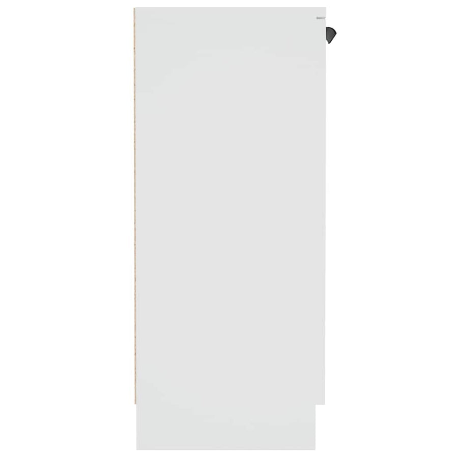Sideboard White 60x30x70 cm Engineered Wood
