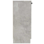 Sideboard Concrete Grey 60x30x70 cm Engineered Wood