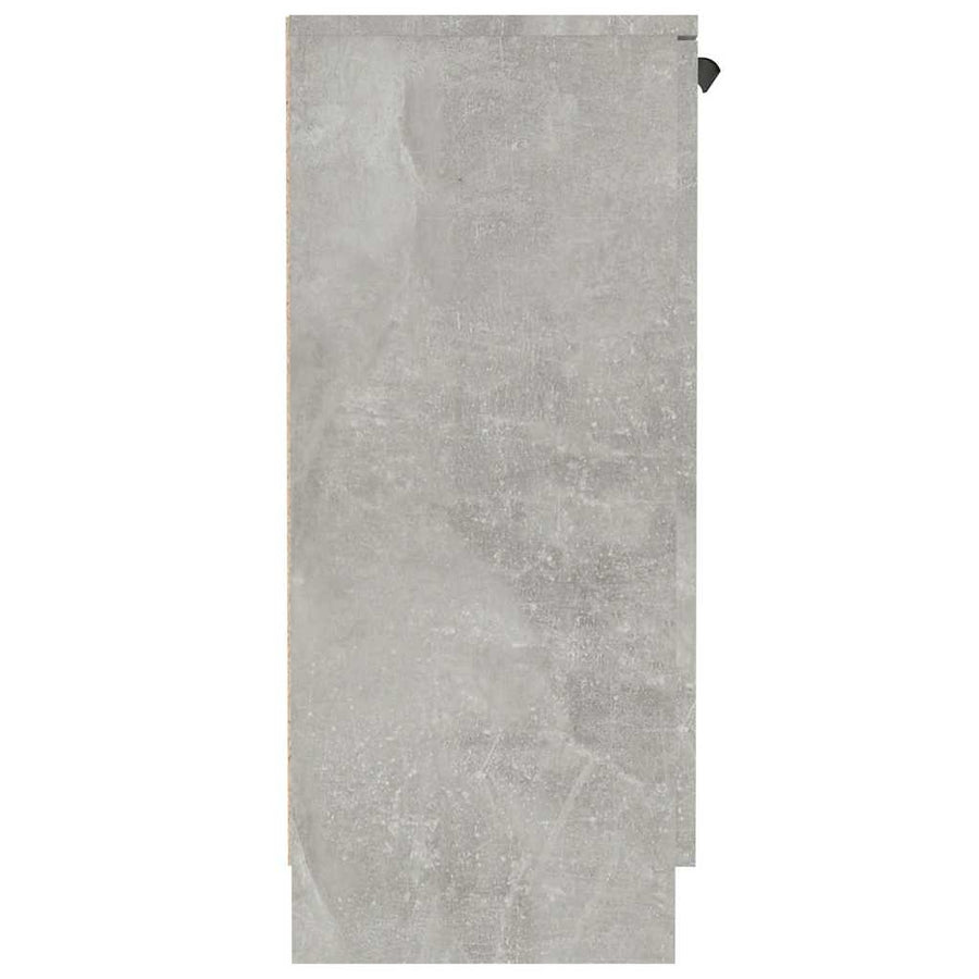 Sideboard Concrete Grey 60x30x70 cm Engineered Wood