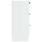 Sideboard White 60x30x70 cm Engineered Wood